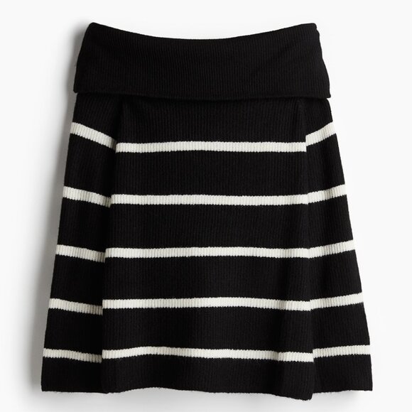 NWOT H&M Rib-Knit Off-the-Shoulder Sweater - Picture 4 of 4